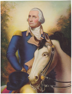 George Washington vintage print